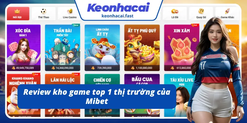 Review kho game “thời thượng” của nhà cái